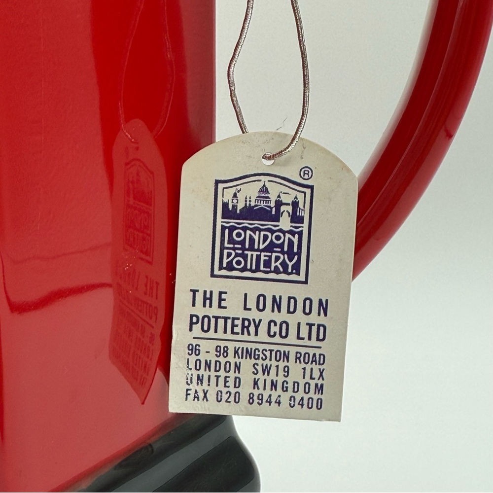 London Pottery Tourist Teapot With Lid "post Box" Memories of London Collection - Picture 5 of 16